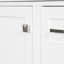 Ensemble de meuble-lavabo moderne avec ensemble lavabo 30 po, meuble-lavabo moderne avec porte à fermeture douce et 3 tiroirs, structure en bois massif (blanc)-1741392801-1741392802