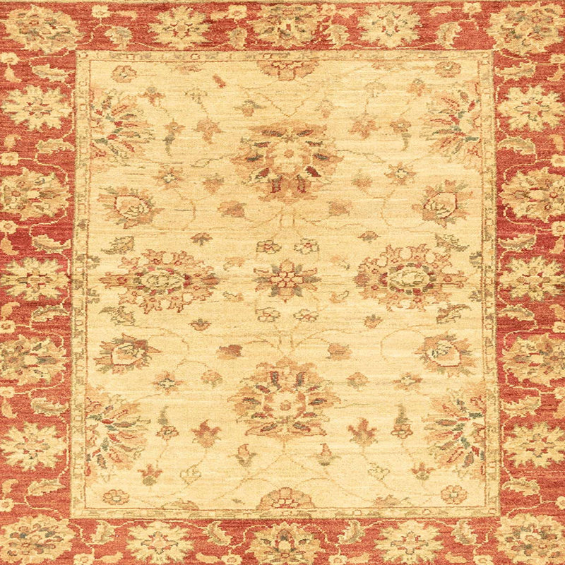 Tapis abstrait moderne 3920, Carré 3 pi