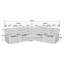 Canapé modulaire inclinable rembourré Kendra-133362436-133362437-133362438