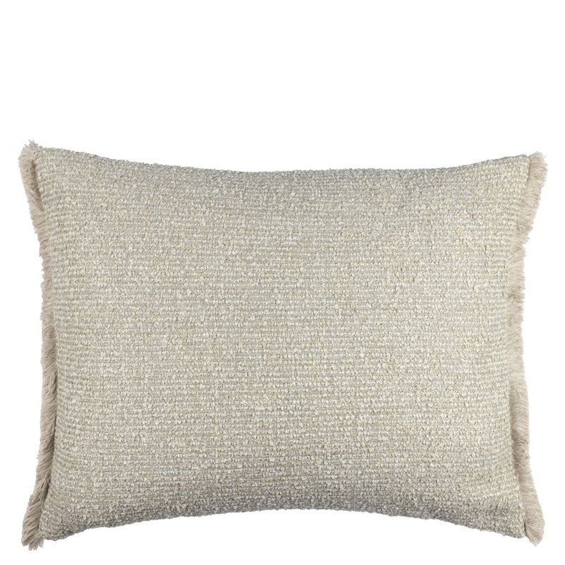 Kintail Boucle Decorative Pillow, Linen