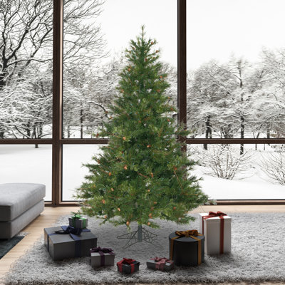 Galarza Mixed Country Pine Artificial Christmas Tree