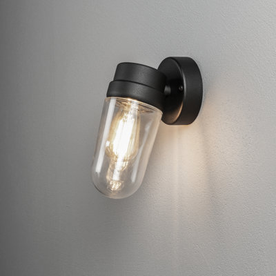 24.5cm H Outdoor Armed Sconce