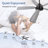 Selvidge 52'' Ceiling Fan with LED Lights and Remote, 6 Speed Quiet Reversible DC Motor, 5 Plywood Blades, 5''/10'' Downrods,Timer-139012768