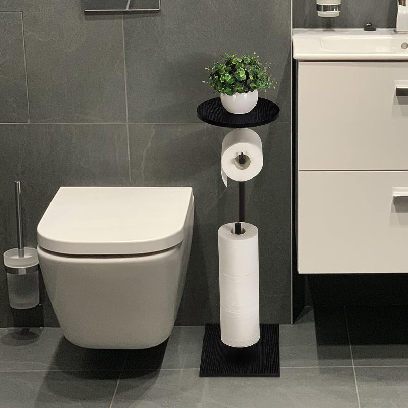 Porte-papier hygiénique sur pied