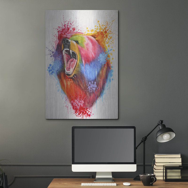 «Oso Splash» d'Ivan Negrete, H 36 po x l 24 po