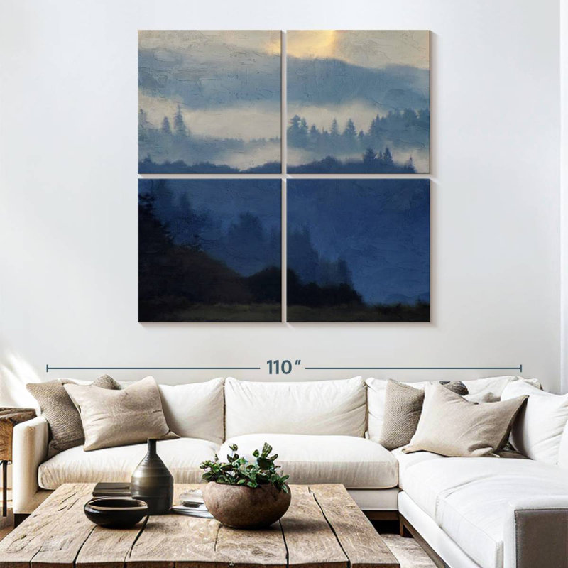 Alvord Mountain Range, 74" H x 74" W