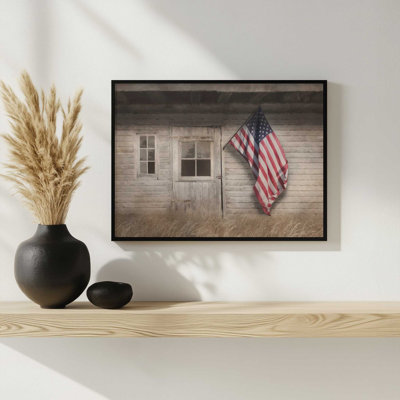 «Rustic American Farmhouse» par Lori Deiter, reproduction d'art