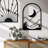 4 Pack Black Abstract Metal Wall Art, Minimalist Décor Single Line Art Wall Décor, 3d Textured Metal Wall Sculptures, For Living Room Bedroom Bathroom Study Room (black Boho, M Size 17 X 12'')
