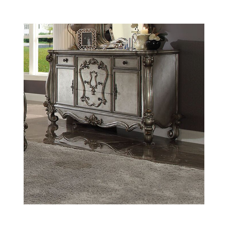 Commode à 5 tiroirs avec Miroir bersally