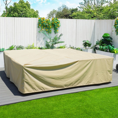 Waterproof Outdoor Furniture Cover – 270×270×70Cm With PVC Coating & Sealed Seams by Lark Manor