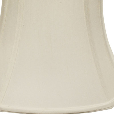 13" Reversed Oval Monay Shantung Lampshade