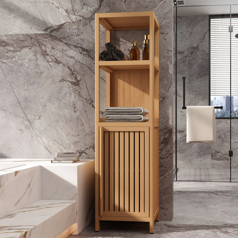 Armoire fonctionnelle pour la salle de bain et le salon - organisez votre coffre de rangement grande capacité pour garder vos biens en sécurité