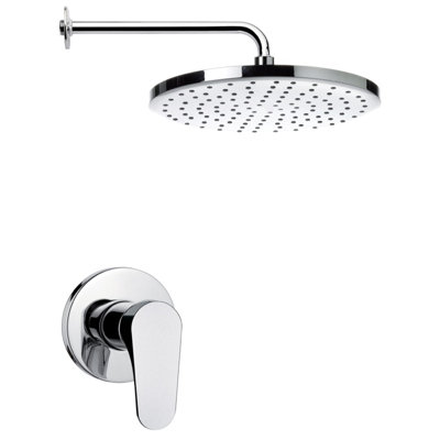 Mario Rain Fixed Shower Head 1.75 GPM GPM with Ceramic Disc