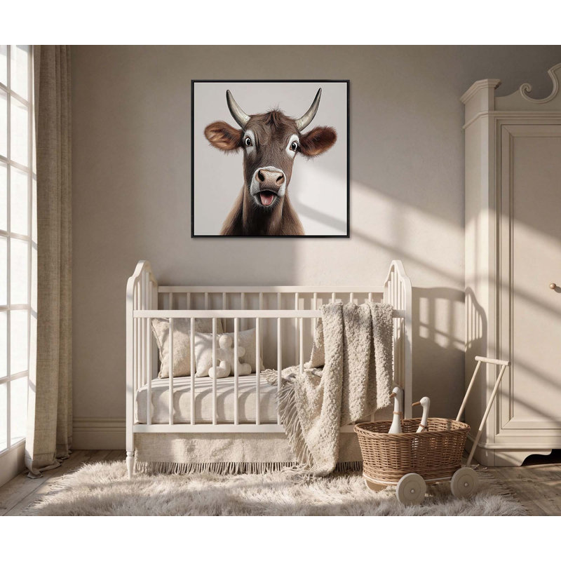 Moo-dy Vibes Only 3 - Framed, Large