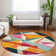 Machine Washable Indoor/Outdoor Cinead ACN1666 Ivory Rug