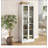 Metal Kitchen Pantry Cabinet - 72" Tall Storage with 5 Adjustable Shelves,Freestanding Cabinet for Kitchen/Pantry/Bathroom