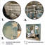 Blue Rustic Bathroom Retreat - Art mural de salle de bain-390557758