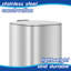 Harbour Housewares Stainless Steel Kitchen Trash Can-111990836