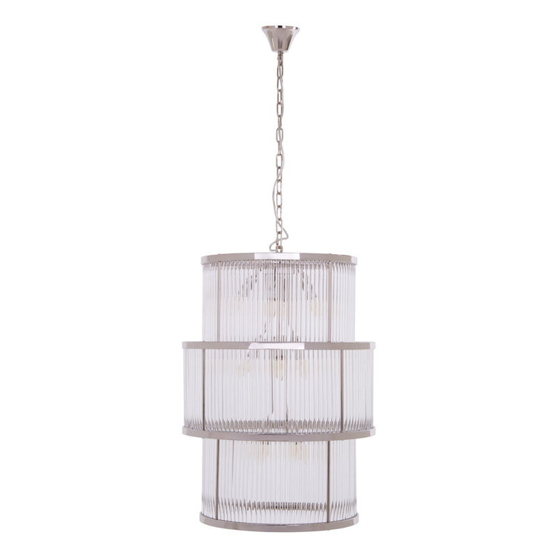 Conerly 12 - Light Drum Chandelier, Nickel