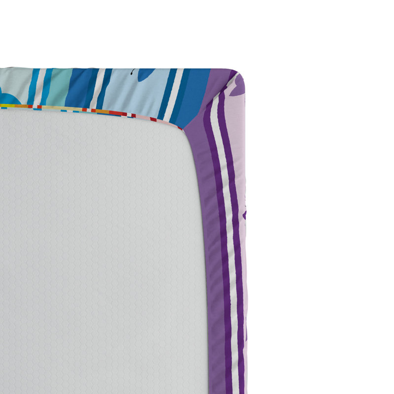 Microfiber Striped Fitted Sheet, Full Fitted Sheet