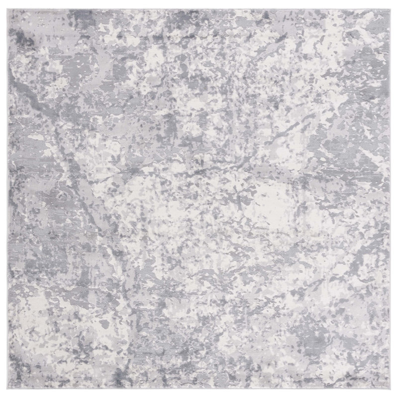 Eternal Performance Abstract Rug, Square 6'7"