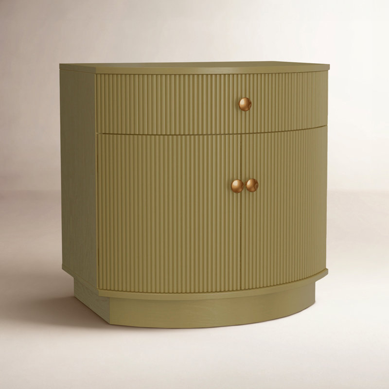 Table de chevet Erinn, Vert