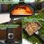 Four à pizza d'extérieur, 12 pouces, Napolitain, température maximale de 700F, granule de bois, machine à pizza portable, température maximale de 1200F, cuiseur à pizza extérieur en acier inoxydable