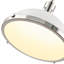 Luminaire suspendu pour îlot de cuisine à 1 dôme blanc avec diffuseur en verre 1 lumière 12,6 po Lysander-1416196805