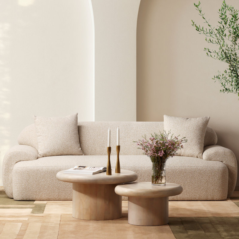 Lavera Mango Coffee Table, White