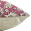 Housse de coussin en mélange de lin fabriqué à la main Fabividine - coussin imprimé en bloc pour canapé, Manikarnika, rose-114976926
