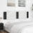 vidaXL Headboard Cushion White and Black-963410896-963410899