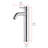 Victor Single-Hole Single-handle Bathroom Faucet-95236200