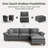 Deep Seat Sofa Chair With Throw Pillow-669854750