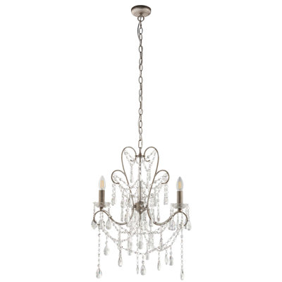 Hollandale Berkar 3 Light Chandelier