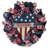 Patriotic Heart Welcome Wreath