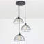 Luminaire suspendu rustique 3 lumières