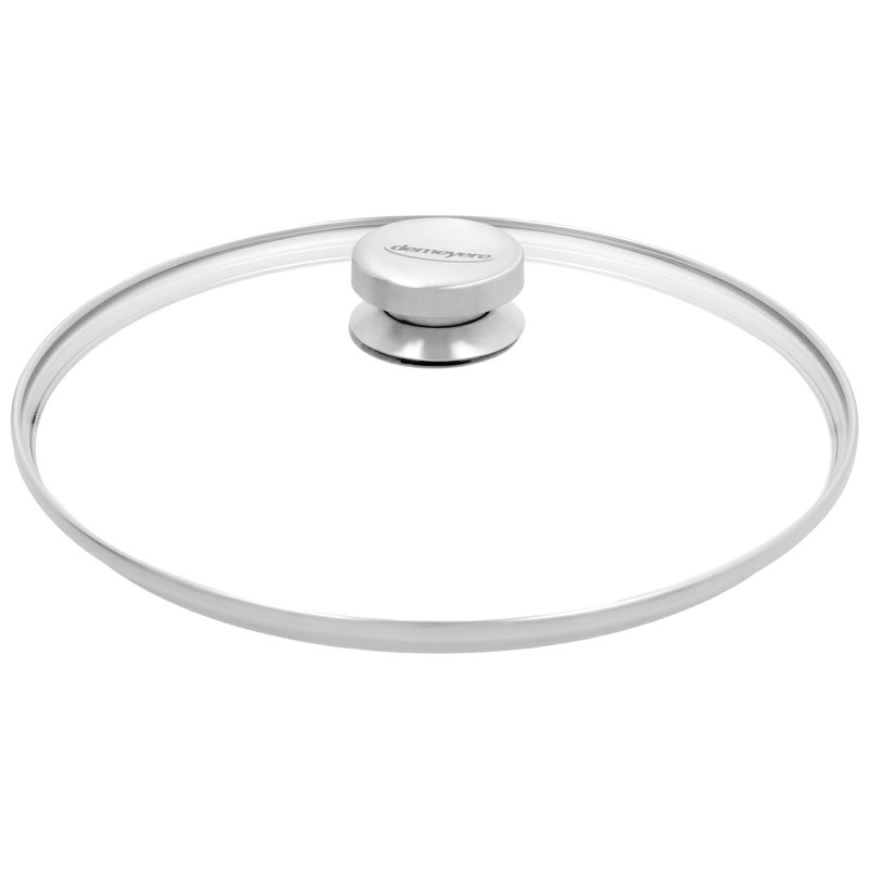 Demeyere Essential 5 5-Ply 12.5" Stainless Steel Fry Pan with Lid