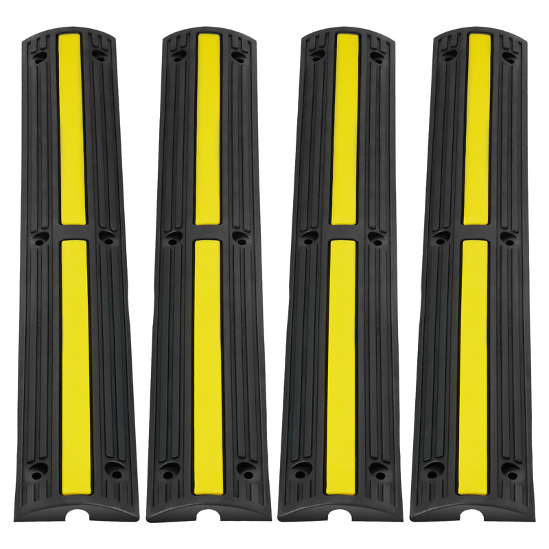 VEVOR Rubber 39.37'' L Threshold Ramp