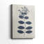 Fleurs pressées bleu marine - Cavas enveloppés de galerie-108844272