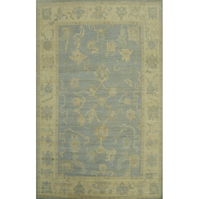 Handmade Oushak Vegetable Dye Area Rug 9x12