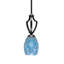 Mini-luminaire suspendu avec tige en verre Zilo 5 po Zilo-32464954-32464957