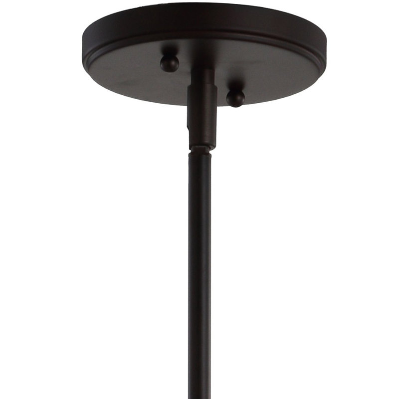 Raymonde 1 - Light Pendant, Oil Rubbed Bronze, 14.5" H x 10.5" W x 10.5" W