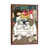 Classic Brown Wood Floater Framed