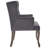 Realm Armchair Performance Velvet Set Of 2 In Grey