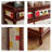 Nut-Brown Solid wood Shoe Storage