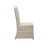 Anjila High-Back Dining Chair with Skirt and Nailhead Trim