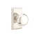 Passage Providence Knob with Rectangular Rose