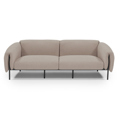Mabini 228cm Wide Rectangle Metal Patio Sofa