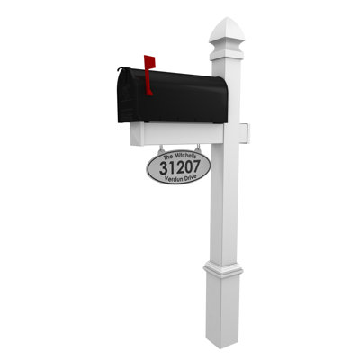 Boîte aux lettres l 28 po x H 72 po