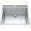 Évier de cuisine encastré avec crépine L 25 po x l 21 po Brookmore